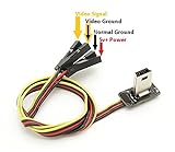 GoPro Hero 3 FPV Transmitter Video Output AV USB Cable Wire & Power Lead DJI USA - FAST FREE SHIPPING FROM Orlando, Florida USA! by HobbyFlip