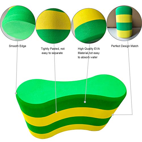 CNYE Swim Pull Buoy Adults - Pool Float Aid for Aqua Aerobics - Team Pull Buoy Training Aid - Swimming Kickboards Aquatic Fitness Strength Training Swimming Accessories - Water Exercise Equipment