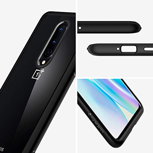 Spigen Ultra Hybrid Back Cover Case Designed for Oneplus 8 - Black