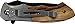 TAC Force TF-468 Series Gentleman's Assisted Opening Folding Knife, Pakkawood Handle, 4-Inch Closed