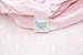 Sugar & Spice – 2 Pack Fitted 100% Jersey Cotton Crib or Toddler Sheet Set, for Baby Girls Pink and White, Hearts and Stars