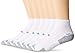 Champion Men's 6 Pack Lighter Weight Quarter Socks, White, Sock Size: 10-13/Shoe Size:9-11