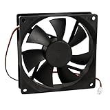 CWC-GROUP&Acirc; 90mm x 25mm DC 12V 2 Terminals Cooling Fan for Computer CPU Case