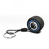 Pirelli Wet Tyre Keyring (Blue)