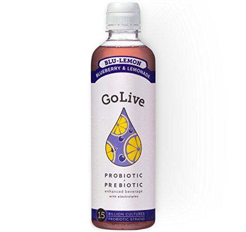 Golive blu-lemon probiotic & prebiotic ready-to-drink, bluebe…
