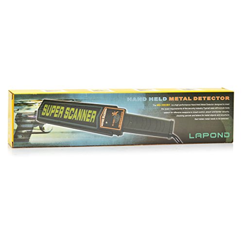 Portable Handheld Metal Detector,LAPOND Super Scanner Security Scanner Scanning Tool Security Inspection - Thumbnail 6