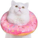 Woiworco Adjustable Cat Recovery Collar, Cute Cat