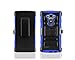 LG G Flex 2 cover, LUXCA (TM), LG G Flex 2 (2015) Heavy Duty Hybrid Armor Dual Layer Rhino Kickstand Belt Holster Combo Rugged Case Tuff Verge Dynamic + Premium Screen Protector + Stylus Touch Screen Pen