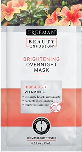 Beauty Infusion Brightening Hibiscus and Vitamin C Overnight Mask Sachet