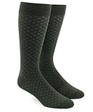 Speckled Navy Men's Cotton Blend Dress Socks