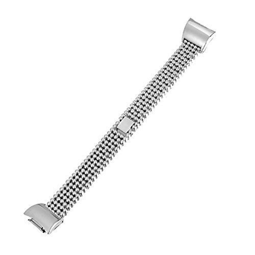 For Samsung Gear Fit2 Pro,Outsta New Stainless Steel Watch Band Accessory Band Bracelet (Silver)