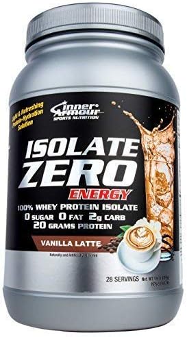 Isolate Zero Energy - Vanilla Latte Flavor (a Serving of 28) - High Protein | 100% whey Protein Isolate