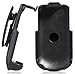 Holster for DuraXV LTE, Nakedcellphone Black [Rotating/Ratchet] Belt Clip Holder Case [with Kickstand] for Kyocera DuraXV LTE E4610, DuraXE E4710