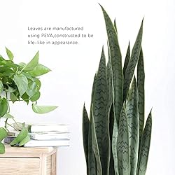 Worth Garden 3ft Artificial Snake Plant Fake