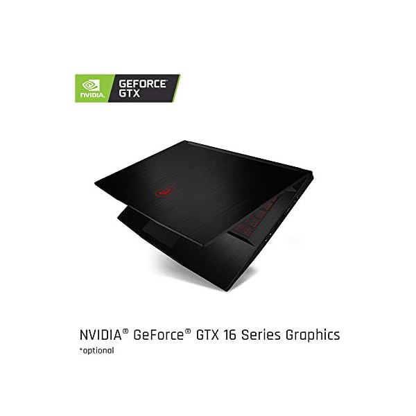 MSI GF63 9SC 419UK 15.6 Inch Thin Bezel Gaming Laptop - Core i5 9300H - 8 GB RAM - 257 GB SSD - Image 3