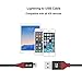 Lightning Cable BYZ iPhone Charger Nylon Braided USB cable for iPhone 7 Plus 7 6S Plus 6 Plus SE 5S 5C 5, iPad 2 3 4 Mini, iPad Pro Air, iPod- 4ft/1.2m Black