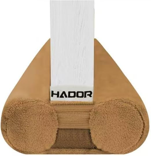 Draft Stoppers - HADOR Double Side Draft Stopper Noise Blocker 36 in for Bottom of Door, Brown Twin Round Door Stopper Seal Gap Machine-Washable Air Blocker