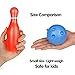 Yoptote Colorful Bowling Ball Toys Set with 10 Pins and 2 Bowling Balls Great Gift for Children 3 years old and up (12 PCS)
