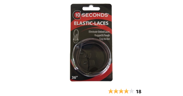 10 seconds elastic laces