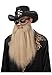 California Costumes Sharp Dressed Man Beard Standard Brown