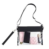 Magicbags Clear Crossbody Purse Bag - NFL,NCAA Stadium Approved Clear Tote Bag