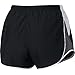 Nike Women's Dry 10K Running Shorts, Black/White/Dark Grey/Wolf Grey, Medium