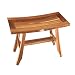 EcoDecors Satori Shower Bench, Natural, 24Lx12Wx18.5T primary