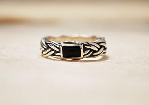 Handmade Anniversary Ring For Him, Promise Ring For Boyfriend, Engagement Ring For Him, Gift For Husband,