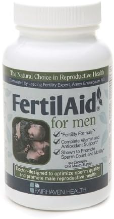 Men Natural Fertility Suppliment,90ea By FertilAid(Pack of 2)