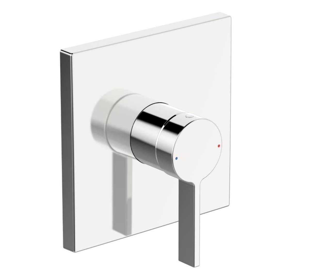 Hansa Complete Assembly Set/Single-Lever Shower Mixer Hansaloft | Chrome