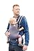 Baby Tula Free-to-Grow Baby Carrier 7 – 45 lb, Adjustable Newborn to Toddler Carrier, Ergonomic Inward Front and Back Carry, Easy-to-Use, Lightweight – Stormy, Gray