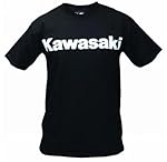Kawasaki Logo Short Sleeve T-Shirt Black Large LRG L