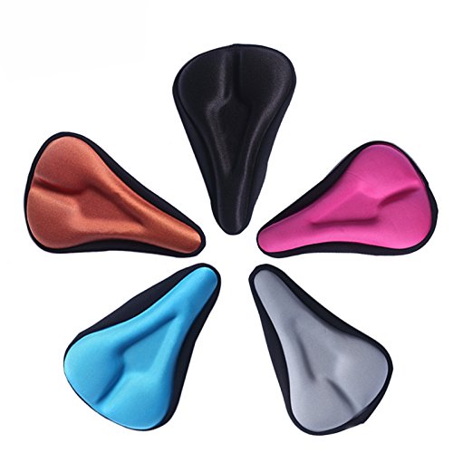 image for Kamay's Gel Bike Seat Cover 3D Thicker Silicone Cushion Bicycle Seat C