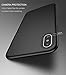 iPhone X Full Body Case, IPAKY 360 Degree Protection Ultra Thin Hard Slim Cover Coated Non Slip Matte Surface with Nano Anti-Explosion Screen Protector for Apple iPhone X (Black)