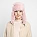 Crytech Unisex Faux Fur Russian Trooper Hat, Winter Warm Ushanka Snow Skiing Hat with Earflap Ear Warmer Plush Furry Cap Elmer Fudd Trapper Hat Ear Flap for Women Lady Men Outdoor Hunting (Hot Pink)thumb 4
