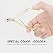 FANTCEN Cuticle Nipper 1/2 Jaw Cuticle Clippers Professional Golden Cuticle Remover Trimmer Cutter Scissor Double Spring Stainless Steel for Manicure DIY