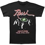 Rush Men's Hemispheres Tour 1978 T-shirt Black