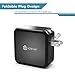 USB Wall Charger, iClever 40W 8A 4-Port Charging Station with Foldable Plug, USB Power Adapter for iPhone 11 Pro Xs/XS Max/XR/X/8/7,iPad Pro/Air 2/Mini 4/3, Galaxy/Note/Edge, LG, Nexus, HTC, and More