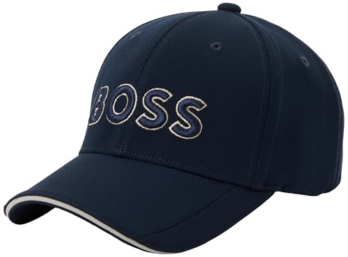 BOSS Mens Cap, Dark Blue 406, One Size