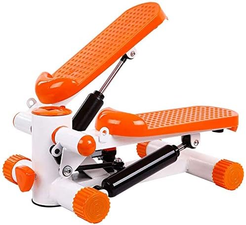 FXNB Mini Swing For Home Side-Lcd Training Computer Calorie Counter Pedometer Timer Fitness Device User Weight Up To 100Kg, Orange