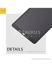 Para Tablet Samsung Galaxy Tab A 2016 sm-t580 T587 Centaurus Pantalla táctil completa Pantalla LCD Digitalizador Culo