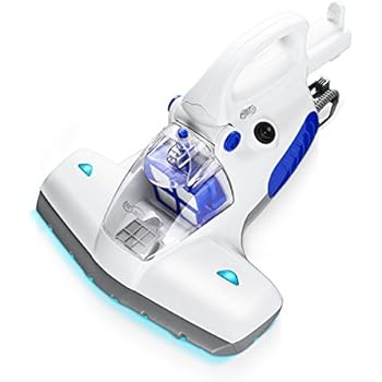 Housmile Upgraded 836 UV Vacuum Cleaner, 12Kpa Powerful Suction with Concealed Telescopic Handle, Effectively Clean up Mattresses, Pillows, Curtains, Sofas and Carpets
