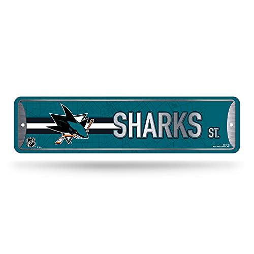 Rico Industries NHL Carolina Hurricanes Home Decor Metal Street Sign (4 x 15) - Great for Home, Office, Bedroom, & Man Cave - Made