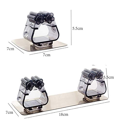 image for DEESEE(TM)_Home Clearance Sale!DEESEE(TM)2PC Wall Mounted Mop Umbrella