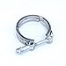 Stainless Steel V Band Clamp & Male/Female Flange Assembly Set 2.5 Inch(I.D.)