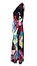 Aecibzo Women's Boho Long Sleeve Floral Print Beach Party Long Maxi Dress (L, Multicolor)