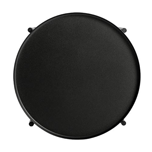 image for HollyHOME Tray Metal End Table, Sofa Table Small Round Side Tables, An