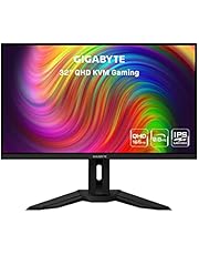 GIGABYTE M32Q 32" 165Hz Gaming Monitor, 2560 x 1440 SS IPS Display, 0.8ms (MPRT) Response Time, 9‎4% DCI-P3, VESA Display HDR400, FreeSync Premium, 1x Display Port 1.2, 2X HDMI 2.0