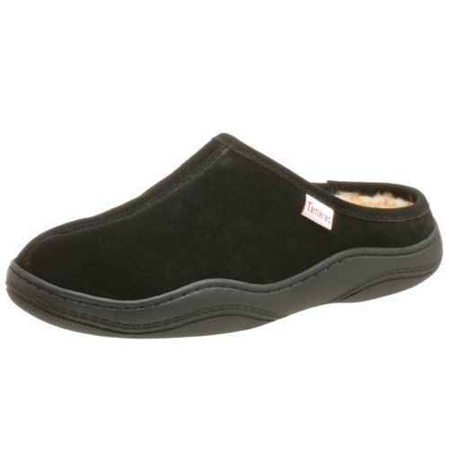 Tamarac by Slippers International Men's Scuffy 8117 Clog Slipper,Black,9 M