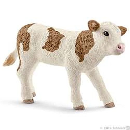 Schleich North America Simmental Calf Toy Figure